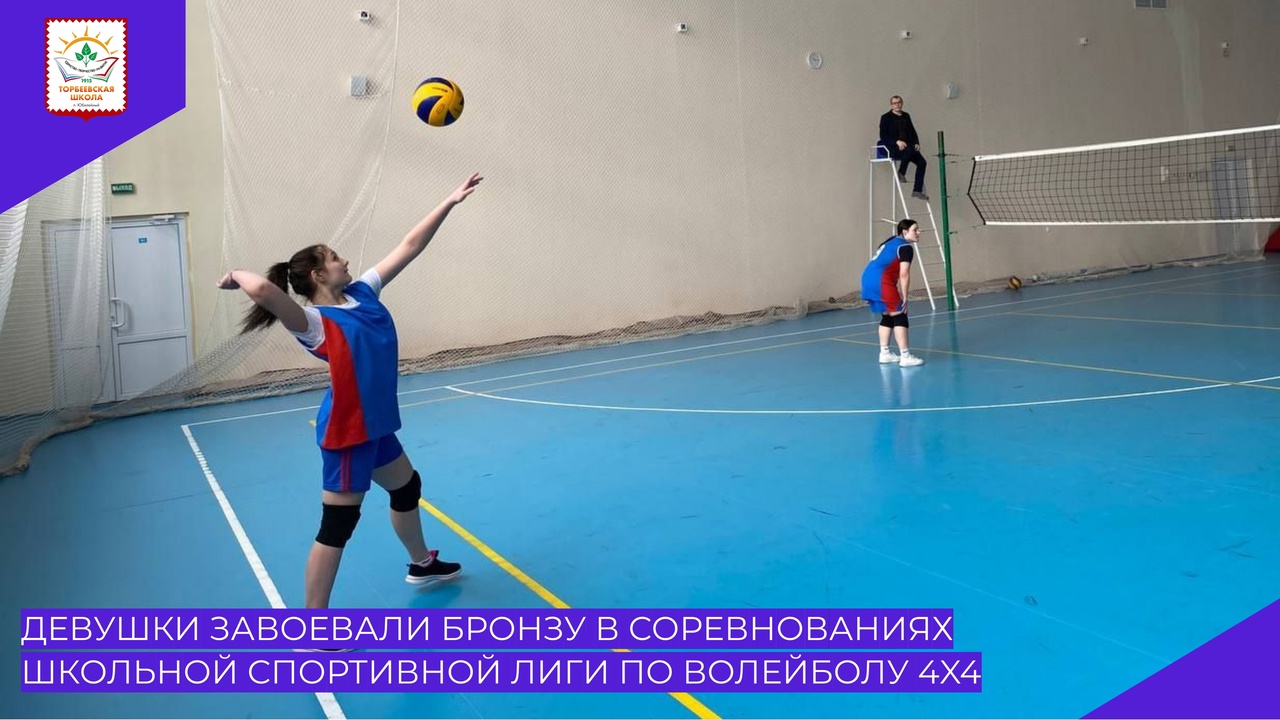 Соревнования по волейболу (девочки).