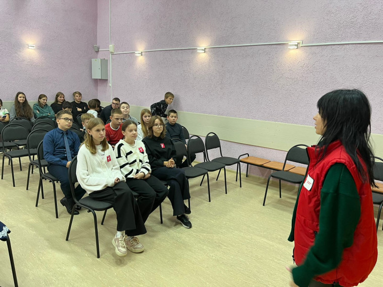 Сегодня в нашей школе прошла встреча с представителям первичного отделения Малоярославецкого района.