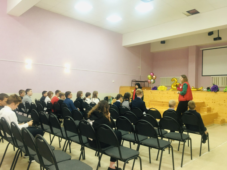 Сегодня в нашей школе прошла встреча с представителям первичного отделения Малоярославецкого района.