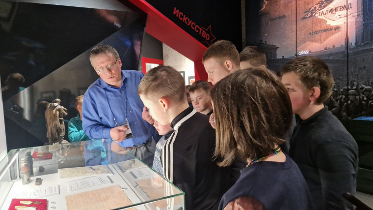 Сегодня группа учеников посетила филиал Музея Победы &quot;Музей Жукова&quot;.